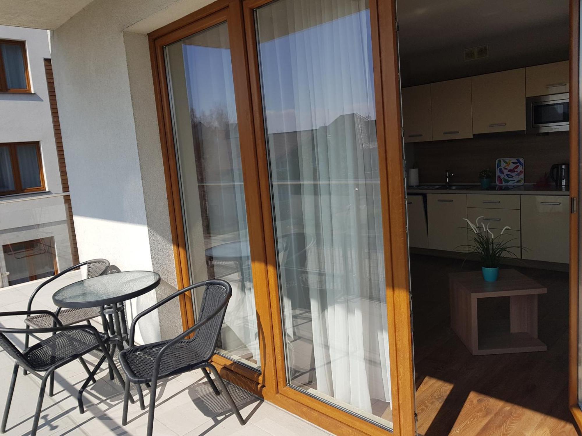 Marina Jastarnia Apartamenty W Budynku Z Basenem Pokoj fotografie