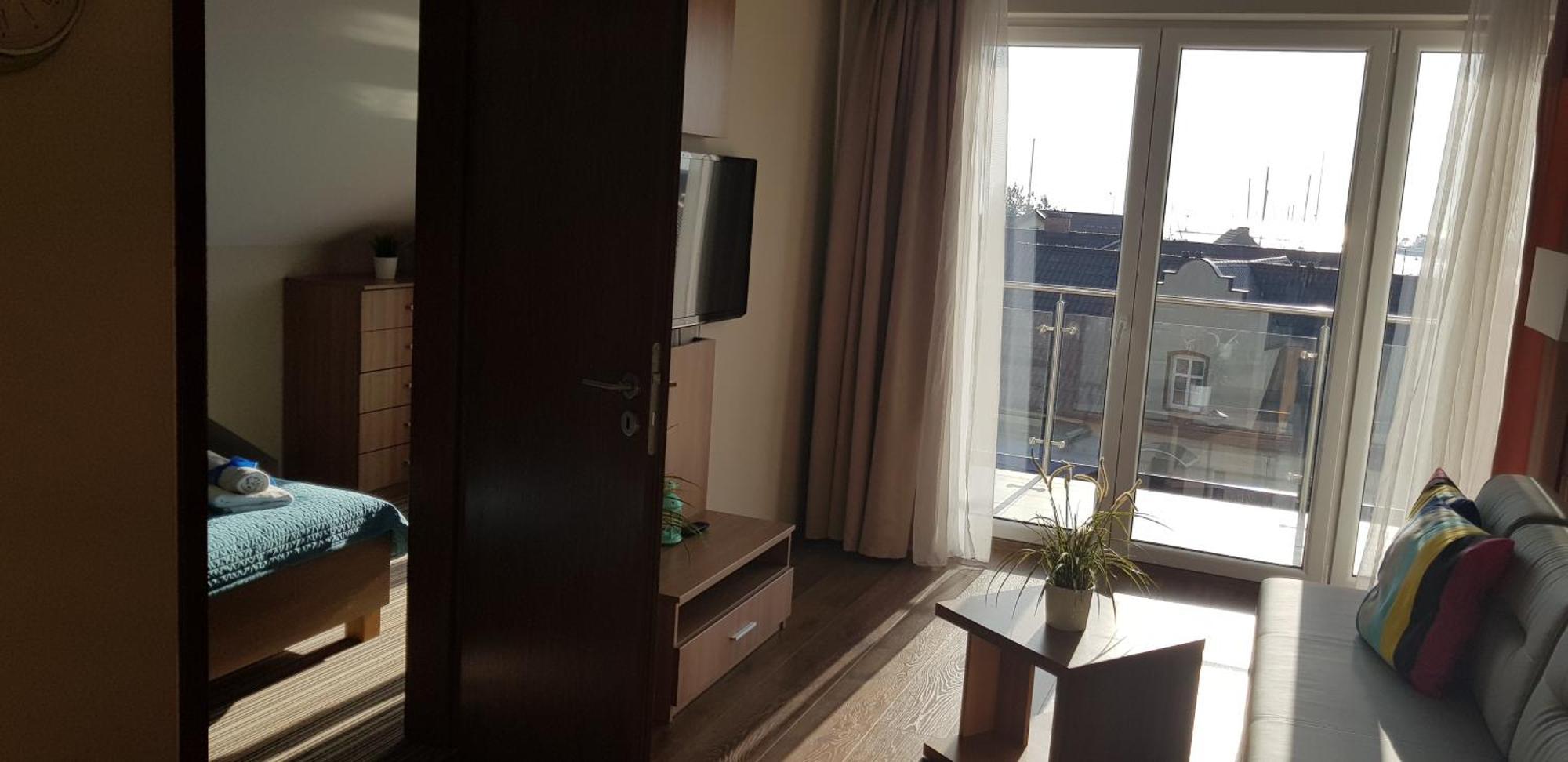 Marina Jastarnia Apartamenty W Budynku Z Basenem Pokoj fotografie